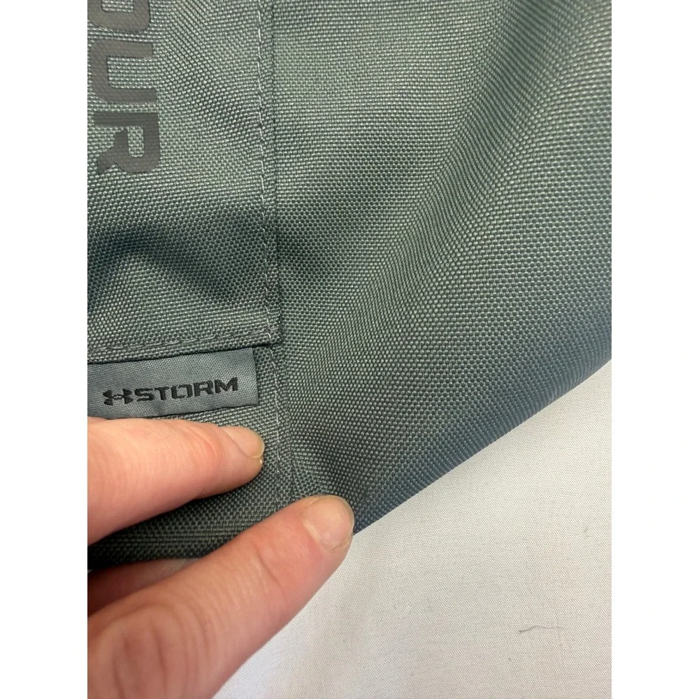 Under‎ Armour Hustle Lite Backpack Grey UA Storm Water Repellent Laptop Bag